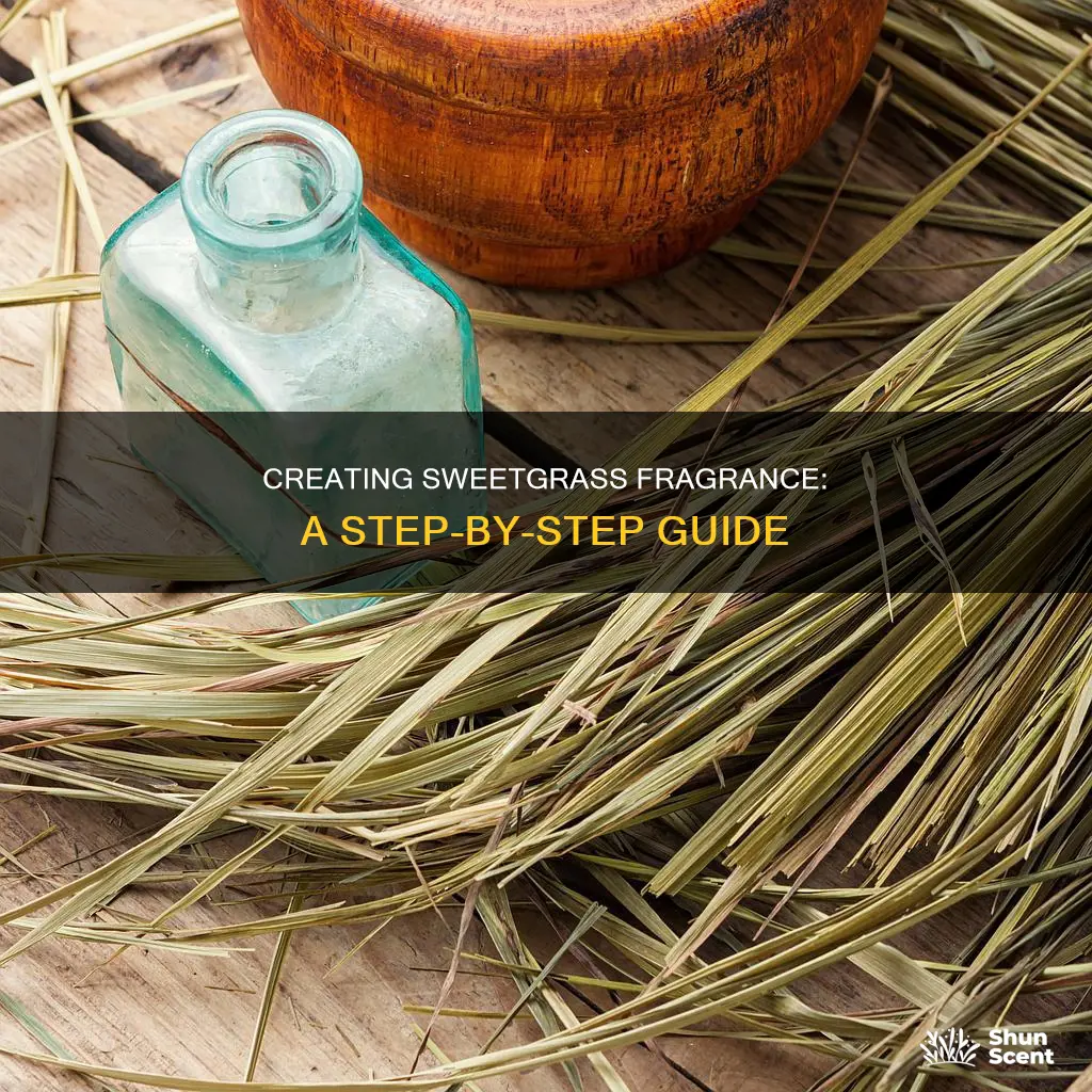 how to make sweetgrass fragrance