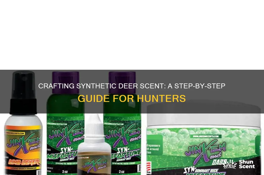 how to make synthetic deer scent