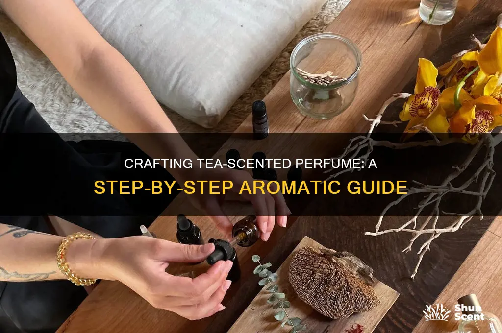 how to make tea scented perfume
