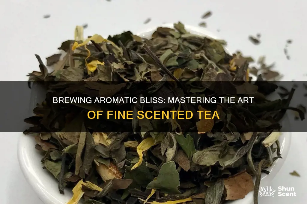 how to make tea with fine scent