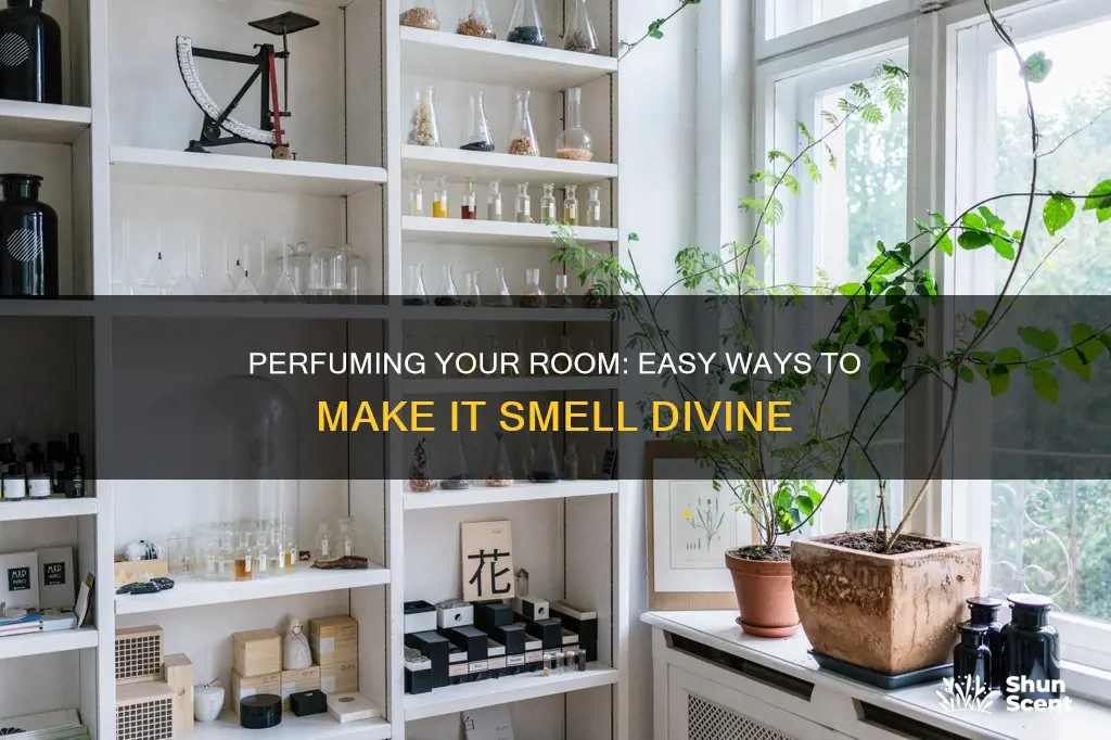 how to make the entire room smell like perfume
