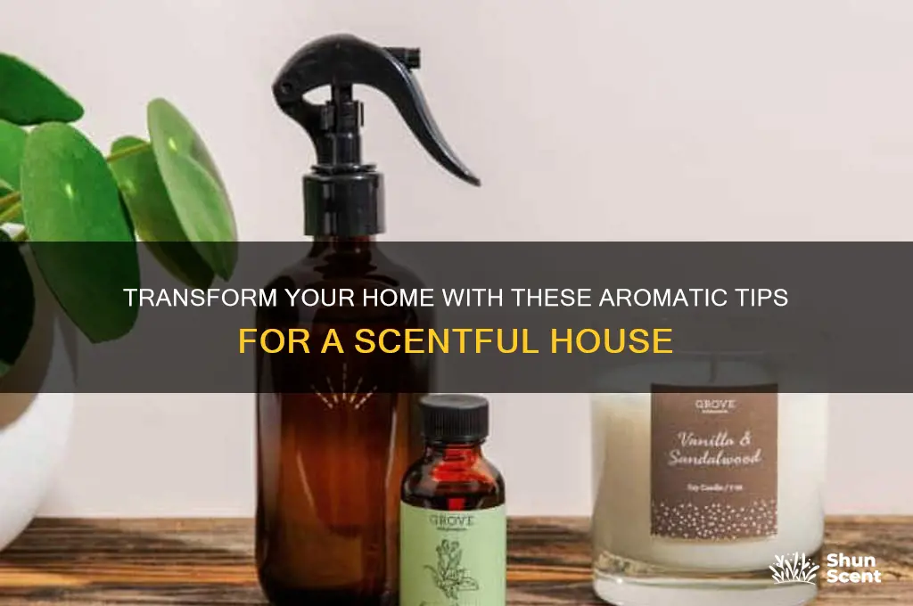 how to make the house scentful