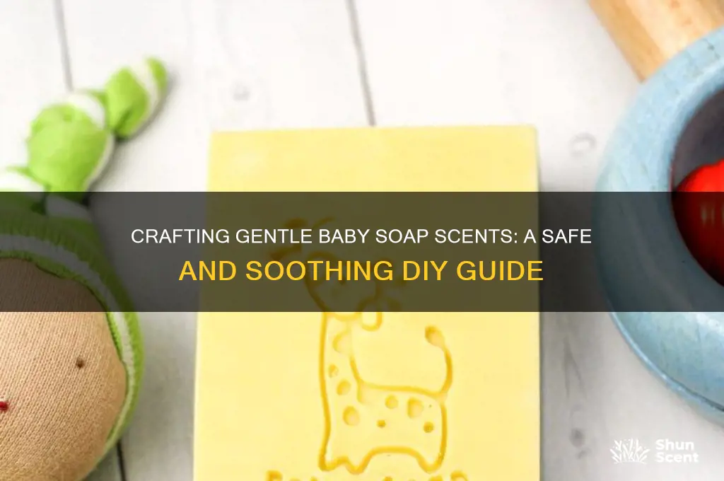 how to make the scent for baby soap