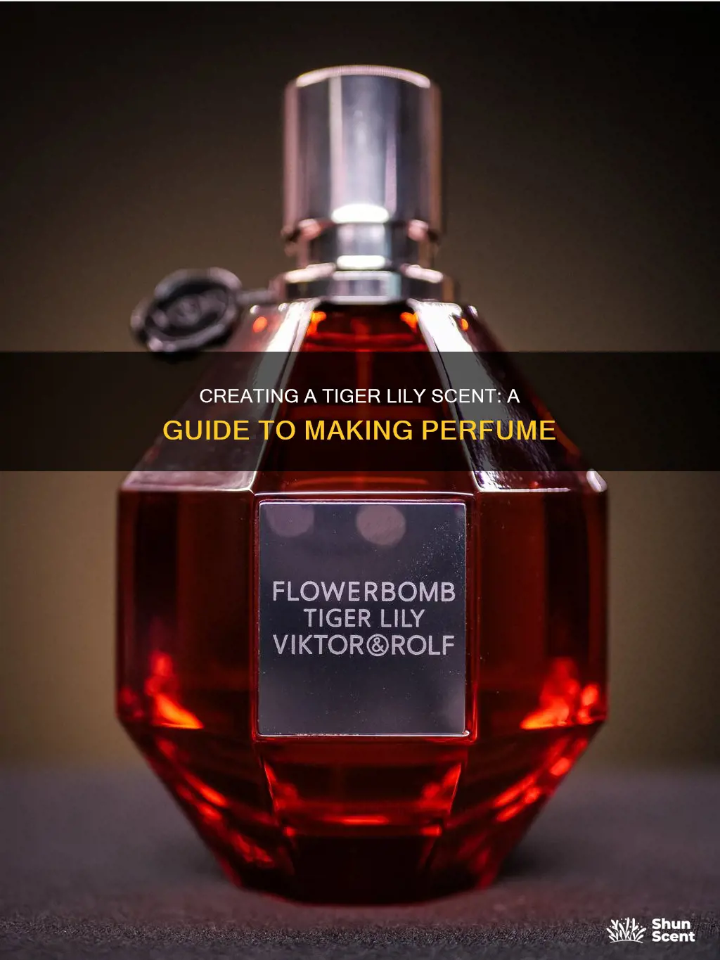 how to make tiger lilly perfume