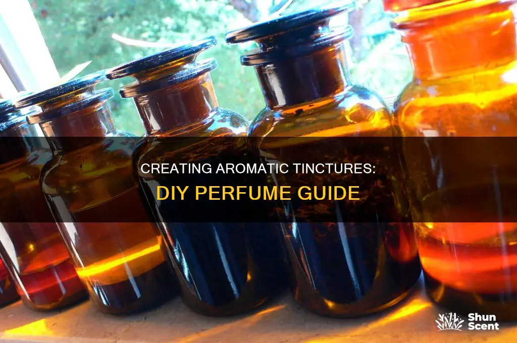 how to make tincture based perfume