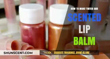 DIY Tinted & Scented Lip Balm: Easy Homemade Recipe Guide