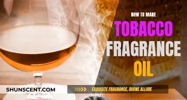 Crafting Tobacco Scent: A Guide to Creating Fragrant Oils