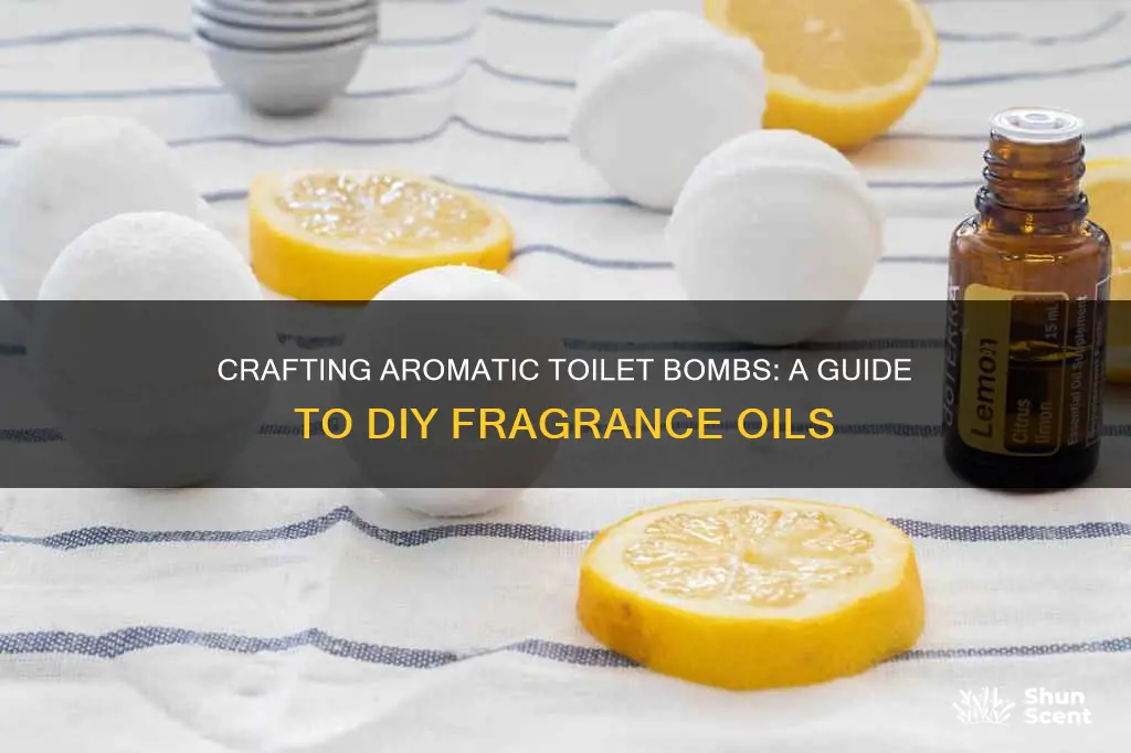 how to make toilet bombs with fragrance oils