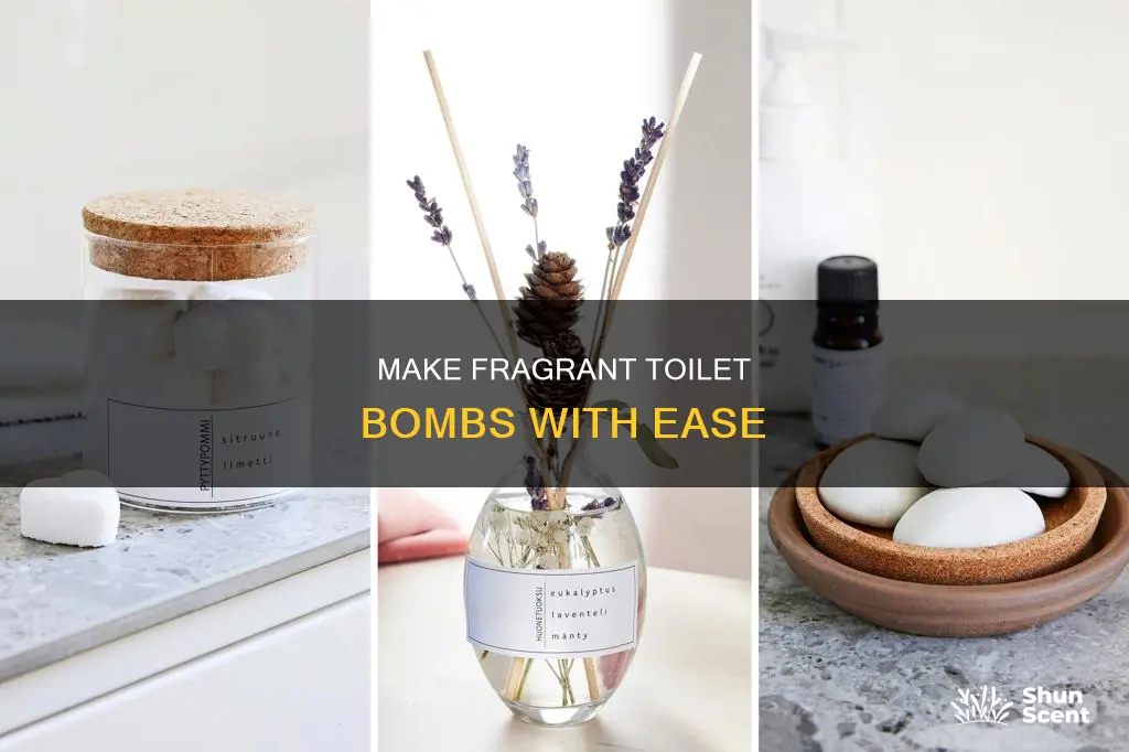 how to make toilet bombs with fragrance oils