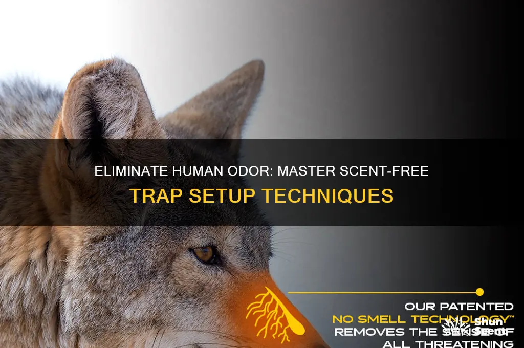 how to make traps scent free