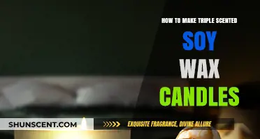 Crafting Triple Scented Soy Wax Candles: A Step-by-Step Guide