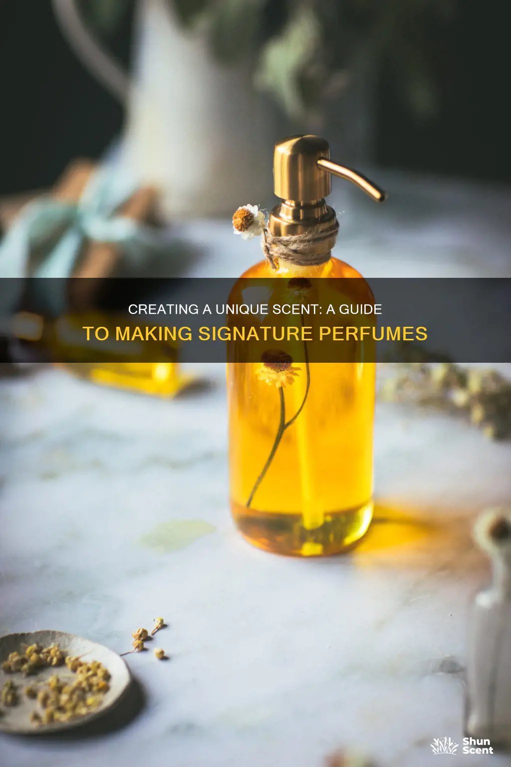 how to make unique perfume