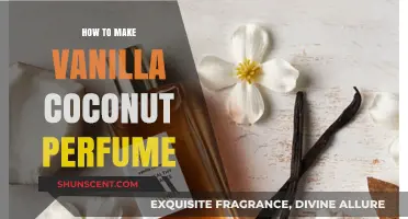 Creating a Tropical Vanilla Coconut Perfume at Home