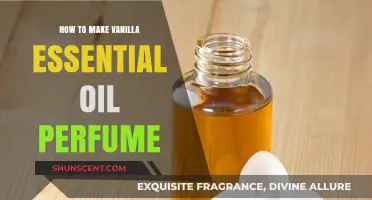 Creating a Soothing Vanilla Perfume at Home