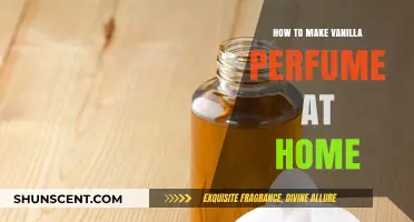 Creating Vanilla Perfume at Home: A Simple Guide