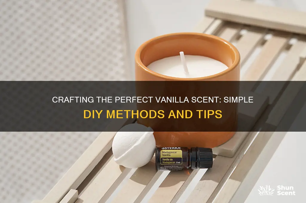 how to make vanilla scent