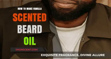 Crafting Vanilla Scented Beard Oil: A Simple DIY Guide