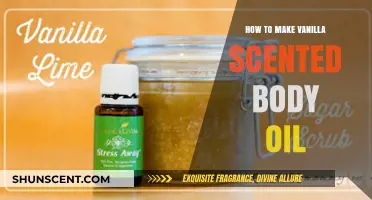 Create Luxurious Vanilla Scented Body Oil: Easy DIY Recipe Guide