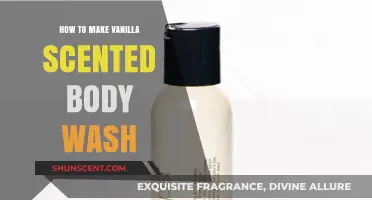 Craft Your Own Luxurious Vanilla Scented Body Wash at Home