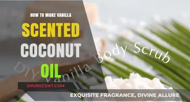 DIY Vanilla Scented Coconut Oil: Easy Homemade Beauty Recipe