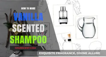 Craft Your Own Vanilla Scented Shampoo: Easy DIY Recipe