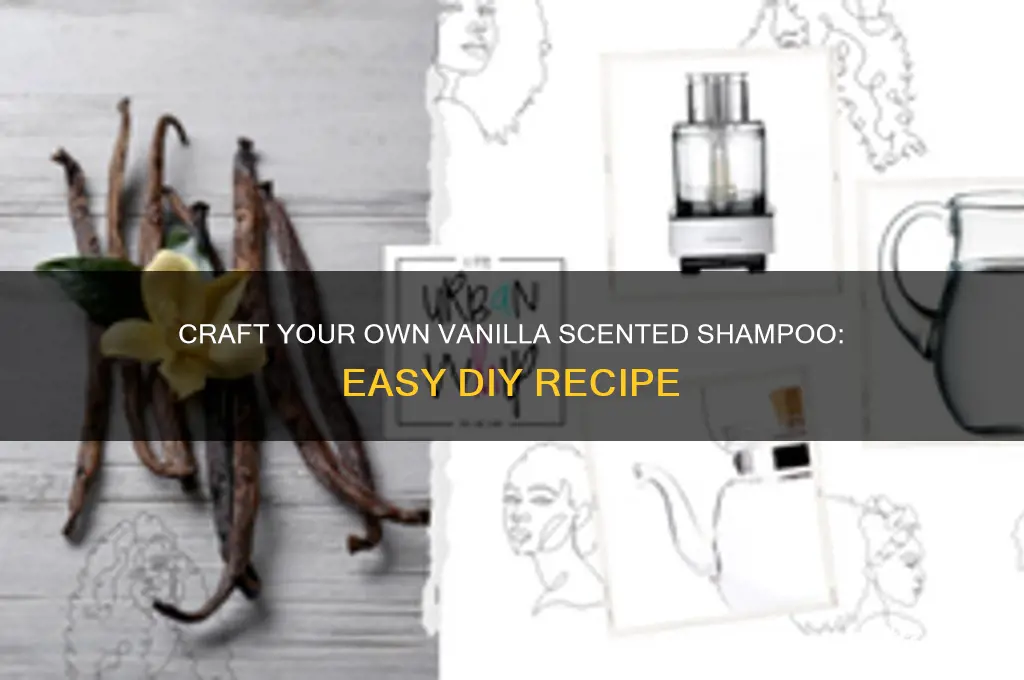 how to make vanilla scented shampoo