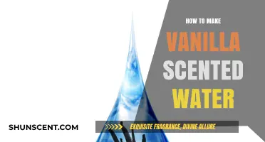 Crafting Vanilla Scented Water: Simple DIY Aromatic Refreshment Guide