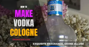 Creating Vodka-Based Colognes: A Beginner's Guide