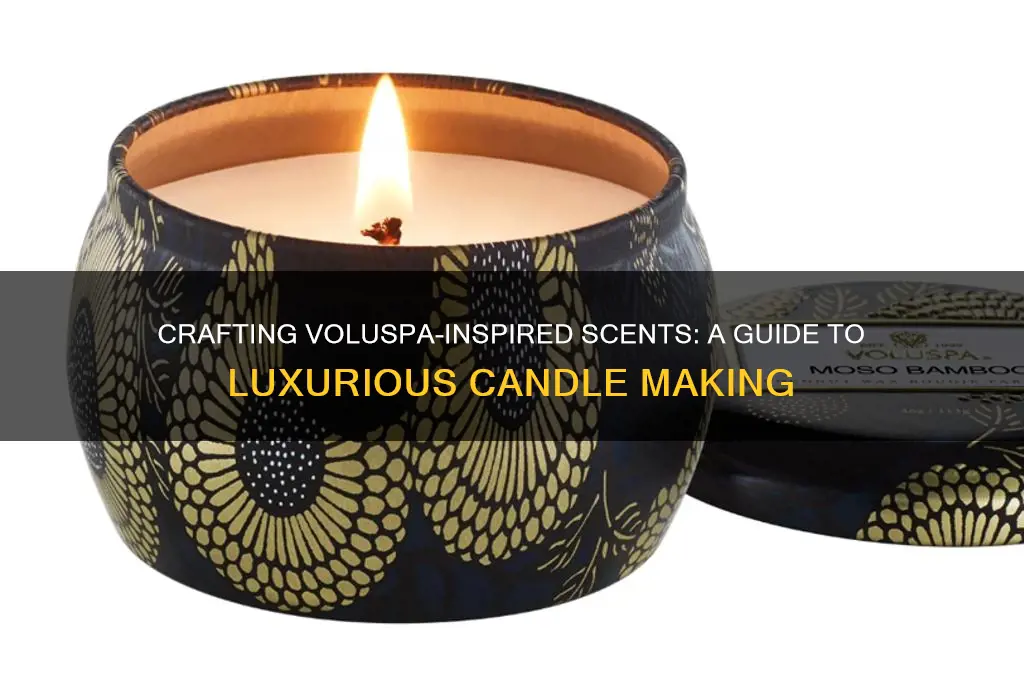 how to make voluspa scents