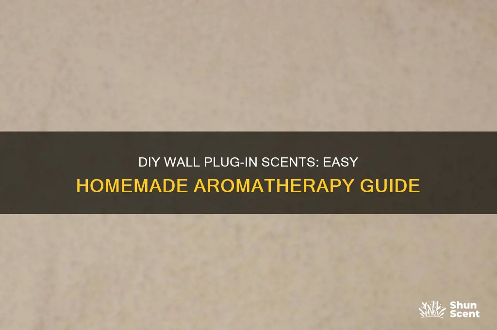 how to make wall plug in scents