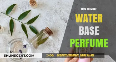 Creating Water-Based Perfumes: A Beginner's Guide