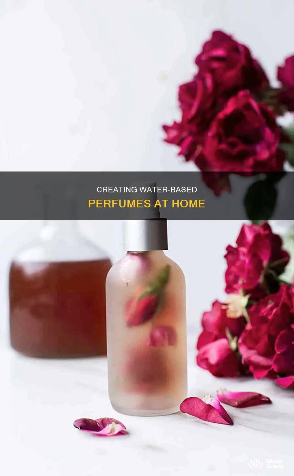 how to make water based perfume at home