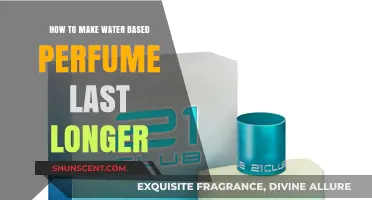 Make Your Water-Based Perfume Last All Day
