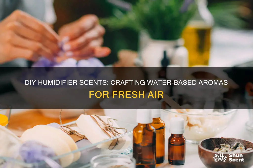how to make water based scent for humidifier
