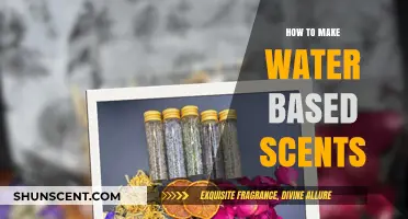Crafting Water-Based Scents: A Simple Guide to DIY Fragrances
