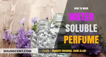 Creating Water-Soluble Scents: A Guide to Making Perfume