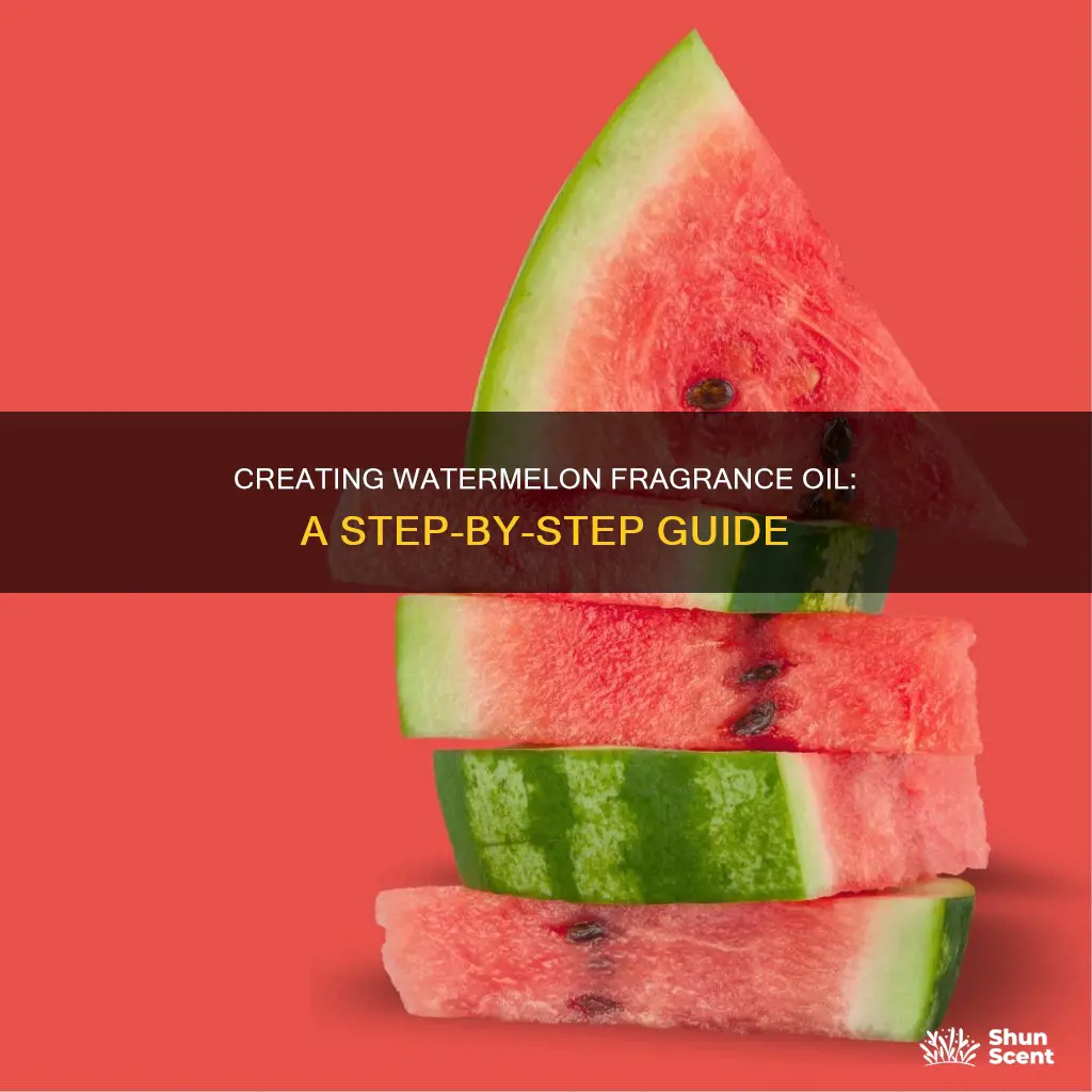 how to make watermelon fragrance oil