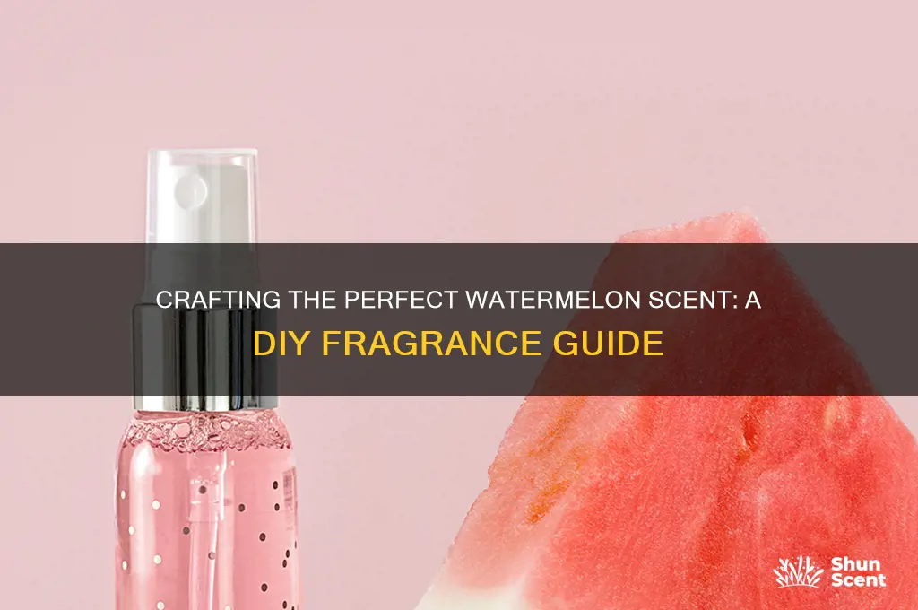 how to make watermelon scent
