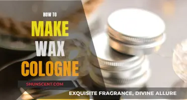 Creating Your Own Wax Cologne: A Beginner's Guide