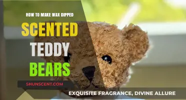 Crafting Wax-Dipped Scented Teddy Bears: A Cozy DIY Guide