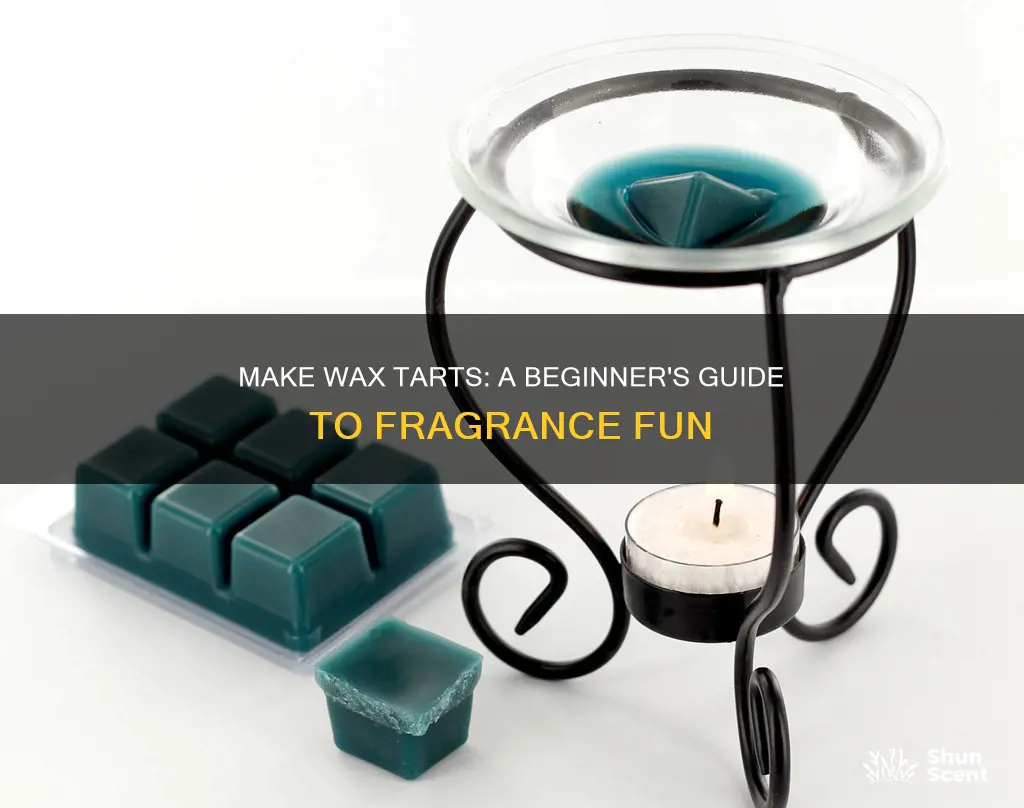 how to make wax fragrance tarts
