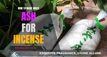 White Ash Incense: Make Your Own at Home