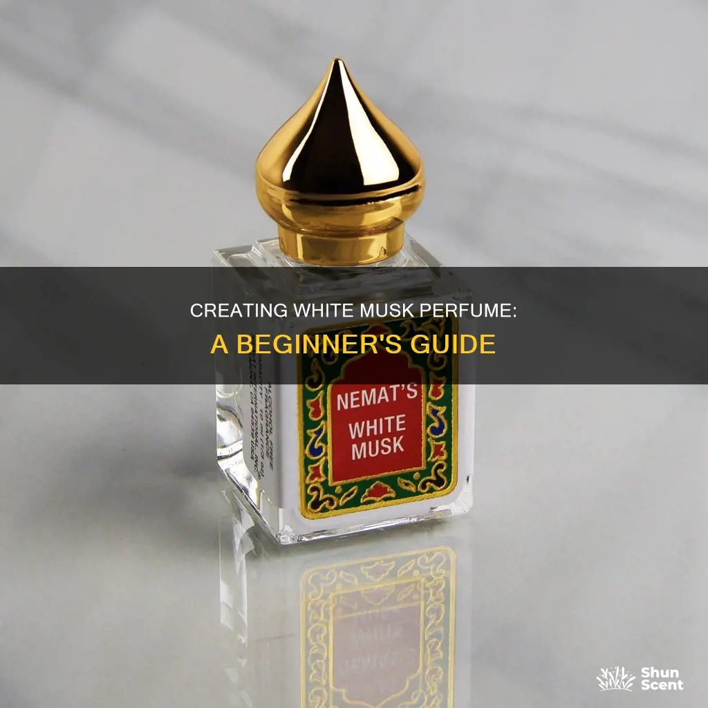 how to make white musk perfume