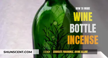 Make Your Own Wine Bottle Incense at Home