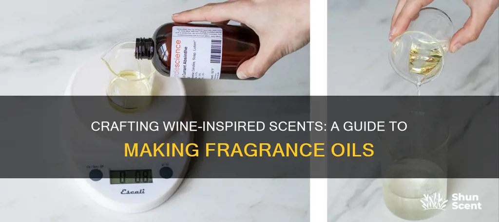 how to make wine fragrance oil