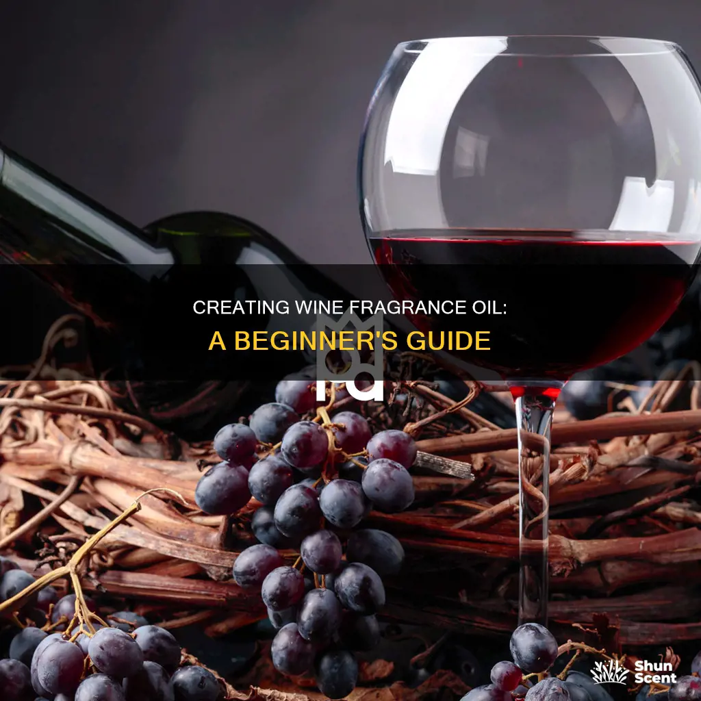 how to make wine fragrance oil