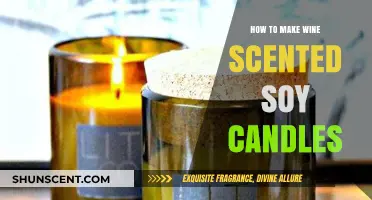 Crafting Wine-Scented Soy Candles: A Step-by-Step DIY Guide