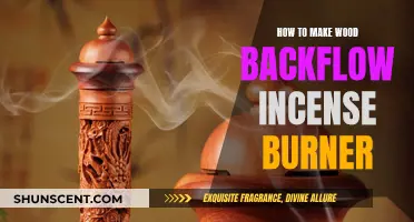 Make Your Own Backflow Incense Burner from Wood