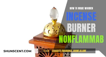 Wooden Incense Burners: Make Yours Nonflammable in 3 Steps