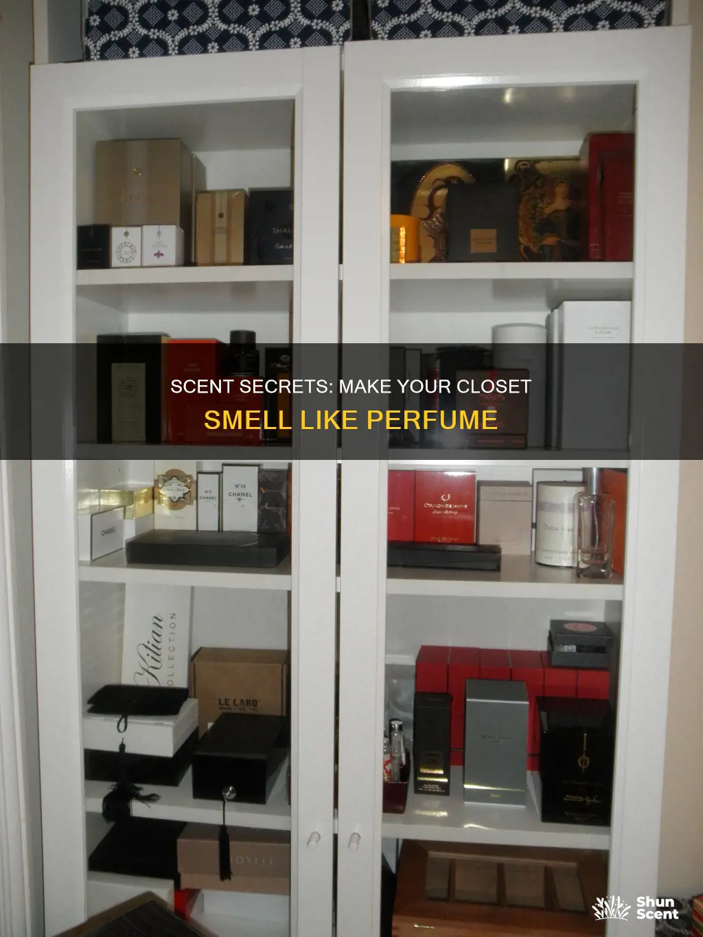 how to make your closet smell like your perfume